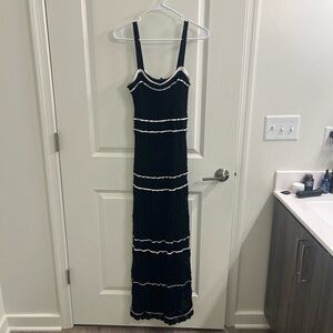 Abercrombie & Fitch Crochet Style Maxi Dress